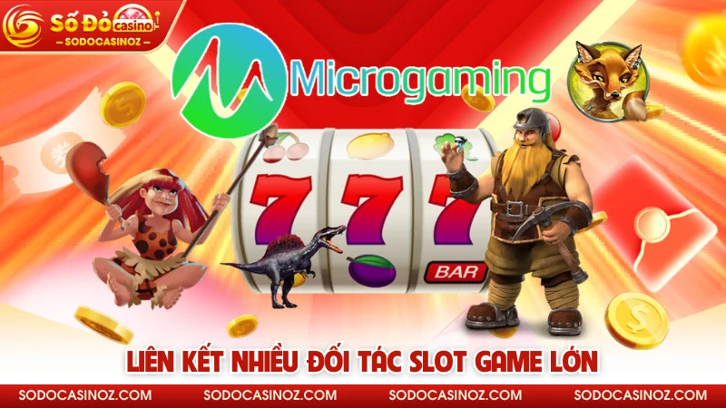Liên kết nhiều đối tác slot game lớn